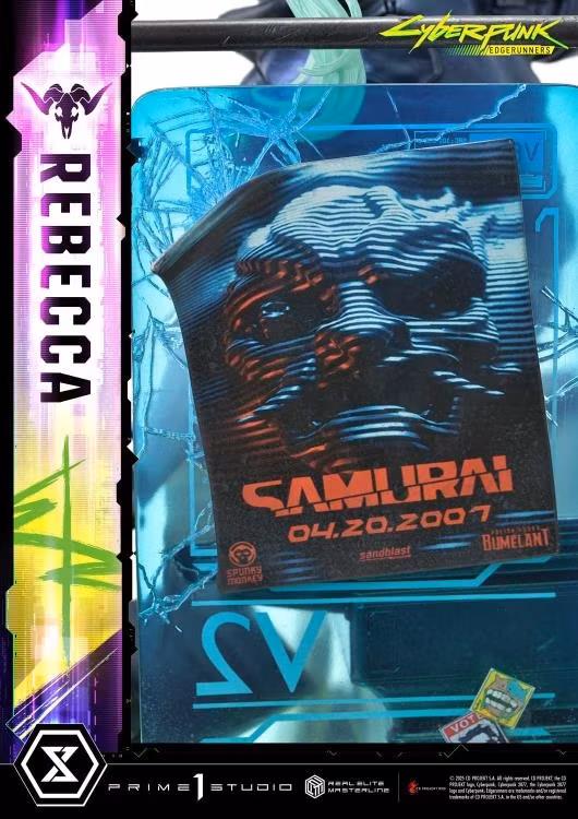 Cyberpunk: Edgerunners Real Elite Masterline Rebecca 1/4 Scale Statue