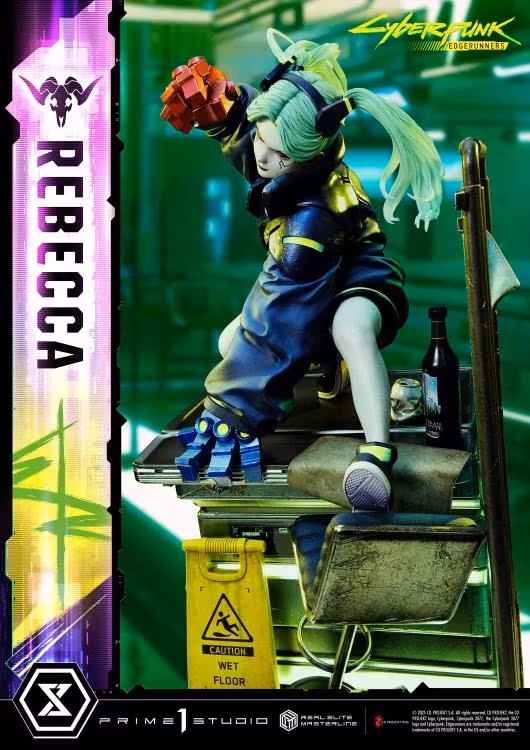 Cyberpunk: Edgerunners Real Elite Masterline Rebecca 1/4 Scale Statue
