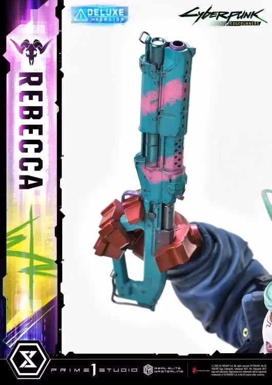 Cyberpunk: Edgerunners Real Elite Masterline Rebecca (Deluxe Ver.) 1/4 Scale Statue