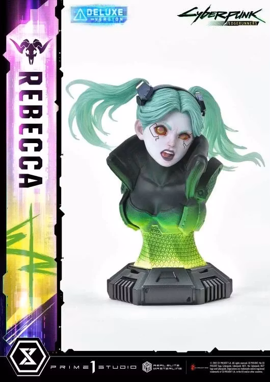 Cyberpunk: Edgerunners Real Elite Masterline Rebecca (Deluxe Ver.) 1/4 Scale Statue