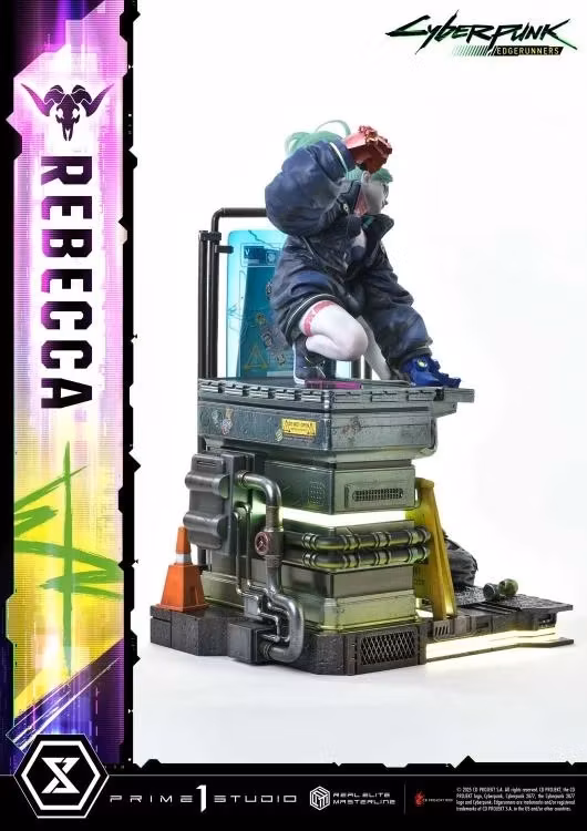 Cyberpunk: Edgerunners Real Elite Masterline Rebecca (Deluxe Ver.) 1/4 Scale Statue