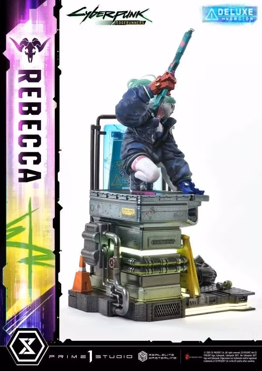Cyberpunk: Edgerunners Real Elite Masterline Rebecca (Deluxe Ver.) 1/4 Scale Statue