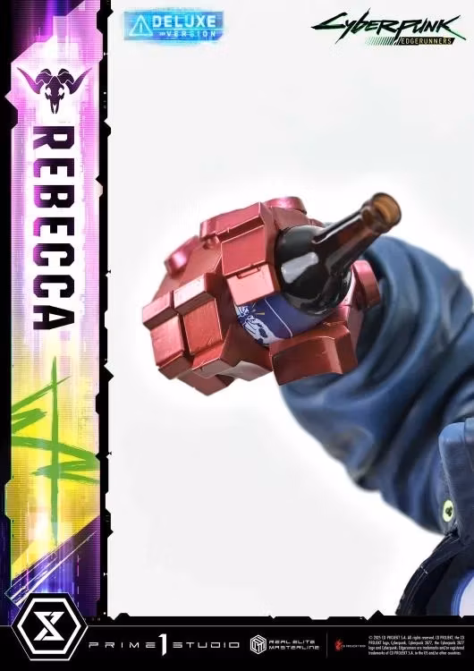 Cyberpunk: Edgerunners Real Elite Masterline Rebecca (Deluxe Ver.) 1/4 Scale Statue