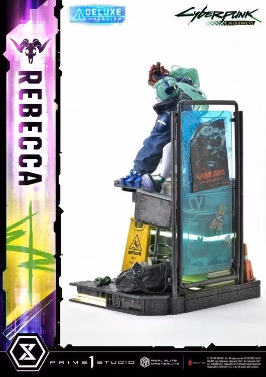 Cyberpunk: Edgerunners Real Elite Masterline Rebecca (Deluxe Ver.) 1/4 Scale Statue