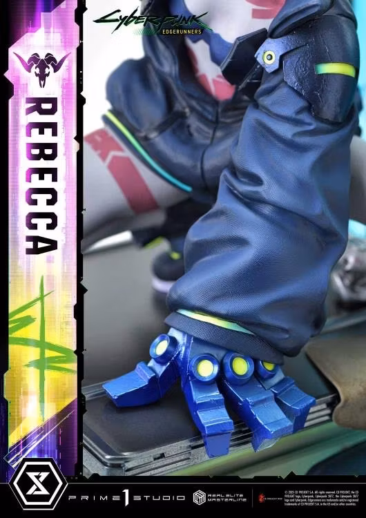 Cyberpunk: Edgerunners Real Elite Masterline Rebecca (Deluxe Ver.) 1/4 Scale Statue