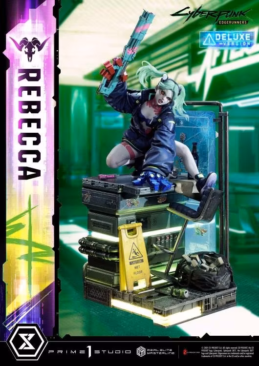 Cyberpunk: Edgerunners Real Elite Masterline Rebecca (Deluxe Ver.) 1/4 Scale Statue