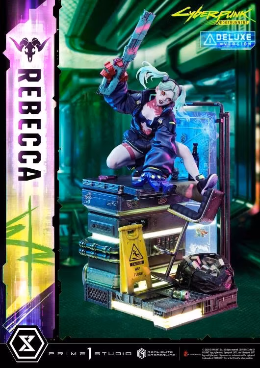 Cyberpunk: Edgerunners Real Elite Masterline Rebecca (Deluxe Ver.) 1/4 Scale Statue