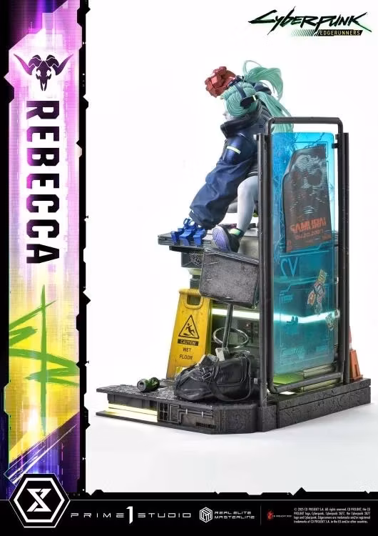 Cyberpunk: Edgerunners Real Elite Masterline Rebecca (Deluxe Ver.) 1/4 Scale Limited Edition Statue (With Bonus)