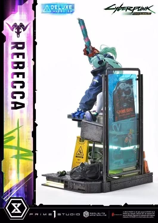 Cyberpunk: Edgerunners Real Elite Masterline Rebecca (Deluxe Ver.) 1/4 Scale Limited Edition Statue (With Bonus)
