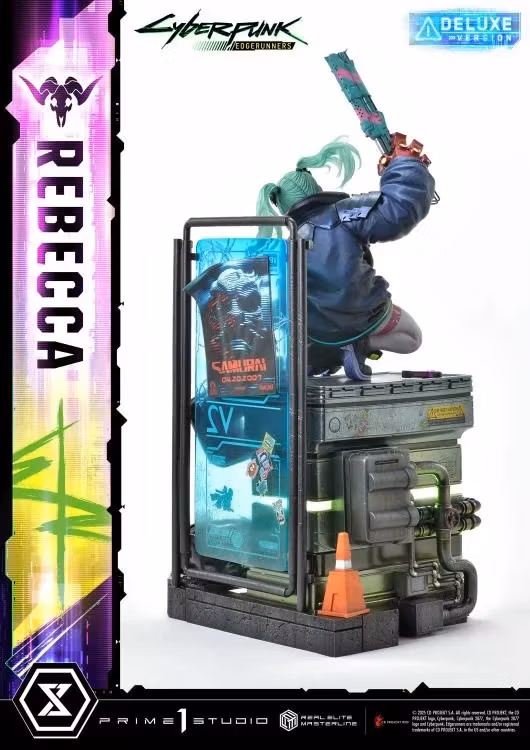 Cyberpunk: Edgerunners Real Elite Masterline Rebecca (Deluxe Ver.) 1/4 Scale Limited Edition Statue (With Bonus)