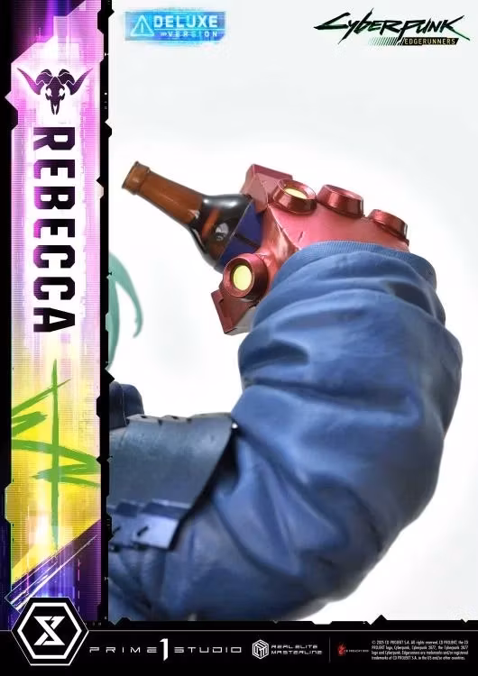 Cyberpunk: Edgerunners Real Elite Masterline Rebecca (Deluxe Ver.) 1/4 Scale Limited Edition Statue (With Bonus)