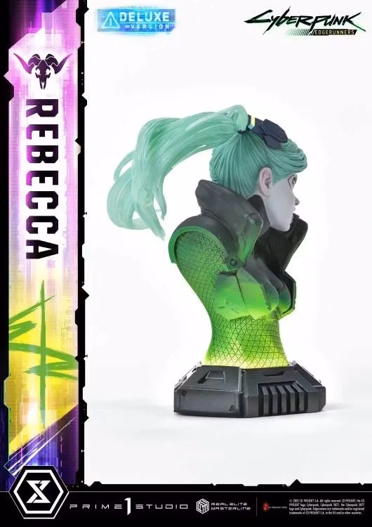 Cyberpunk: Edgerunners Real Elite Masterline Rebecca (Deluxe Ver.) 1/4 Scale Limited Edition Statue (With Bonus)