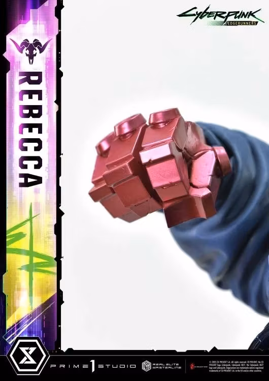 Cyberpunk: Edgerunners Real Elite Masterline Rebecca (Deluxe Ver.) 1/4 Scale Limited Edition Statue (With Bonus)