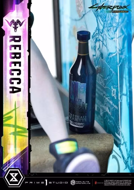 Cyberpunk: Edgerunners Real Elite Masterline Rebecca (Deluxe Ver.) 1/4 Scale Limited Edition Statue (With Bonus)