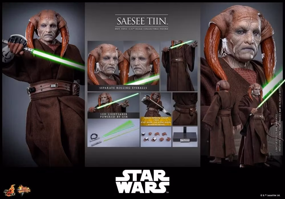 Star Wars: Revenge of the Sith MMS820 Saesee Tiin 1/6th Scale Collectible Figure