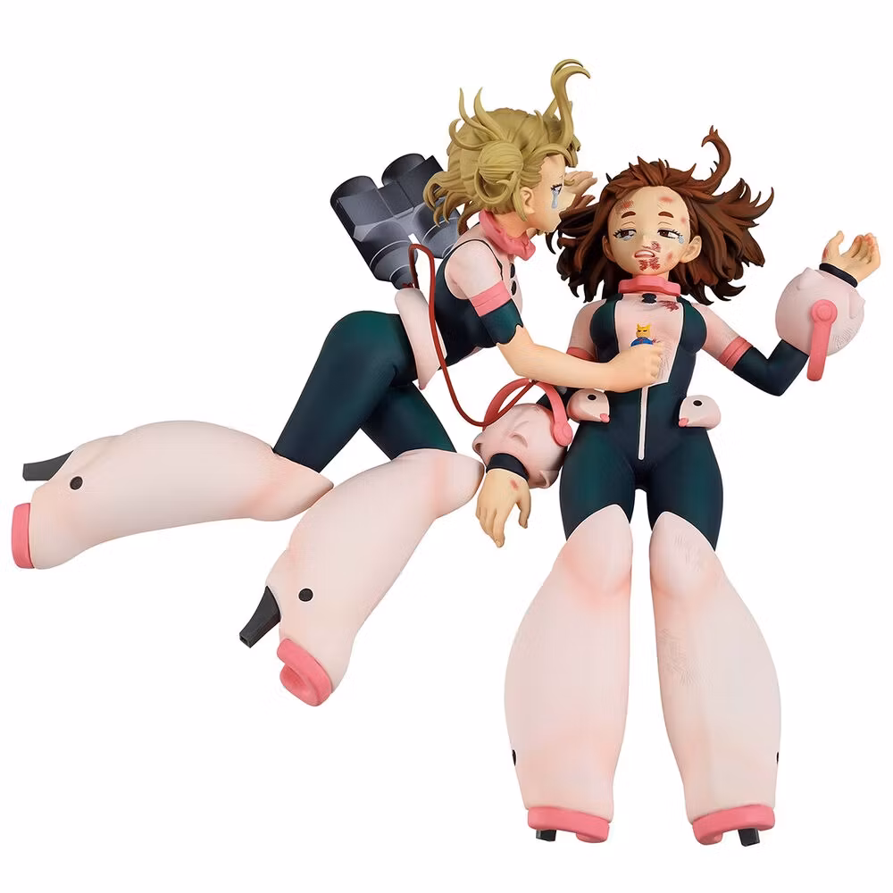 My Hero Academia Ichibansho Revible Moment Ochaco Uraraka vs. Himiko Toga (On Top of Happiness) Figure