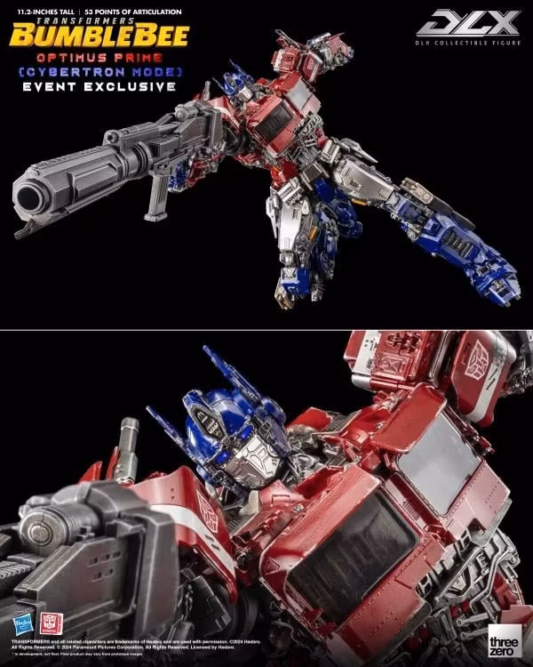 Transformers: Bumblebee DLX Scale Collectible Series Optimus Prime (Cybertron Edition) Event Exclusive Action Figure
