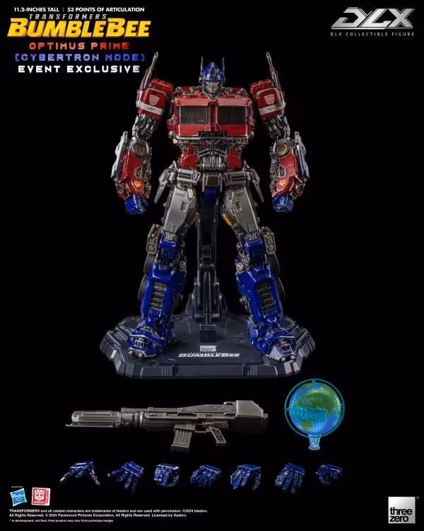 Transformers: Bumblebee DLX Scale Collectible Series Optimus Prime (Cybertron Edition) Event Exclusive Action Figure