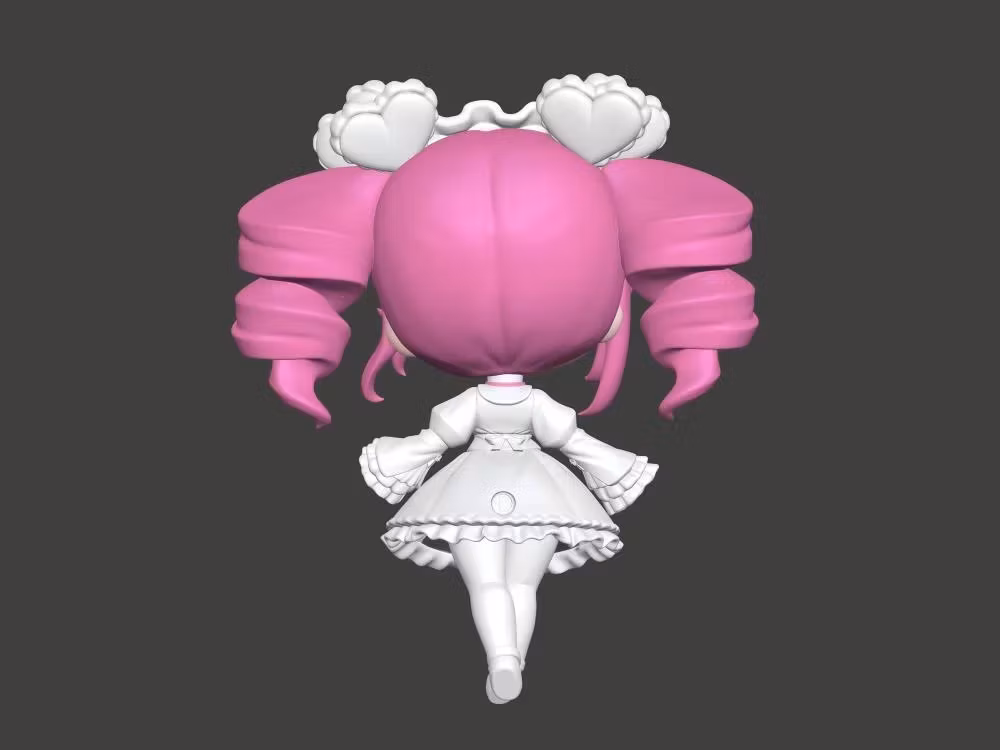 Tohoku Zunko Project Plafia Shikoku Metan 1/12 Scale Model Kit (with Mini Figure)