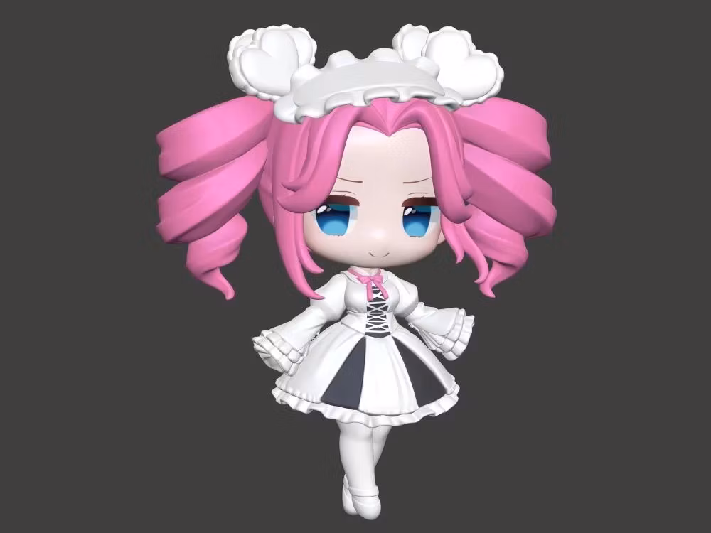 Tohoku Zunko Project Plafia Shikoku Metan 1/12 Scale Model Kit (with Mini Figure)