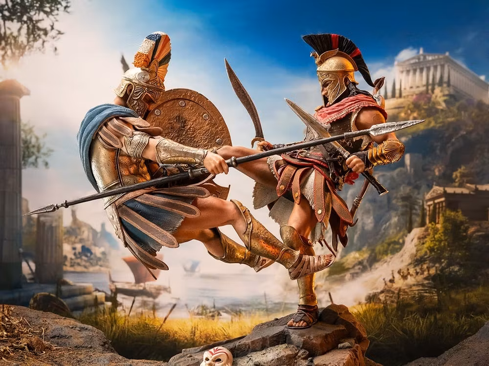 Assassin's Creed Odyssey Spartan Kick Alexios 1/6 Scale Limited Edition Diorama