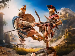 Assassin's Creed Odyssey Spartan Kick Alexios 1/6 Scale Limited Edition Diorama