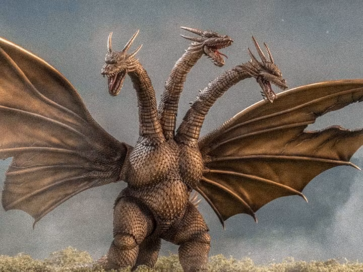 Godzilla vs. King Ghidorah (1991) King Ghidorah (Battle-Damaged Ver.) Action Figure