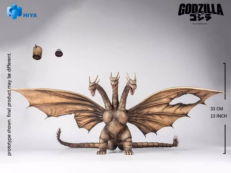 Godzilla vs. King Ghidorah (1991) King Ghidorah (Battle-Damaged Ver.) Action Figure