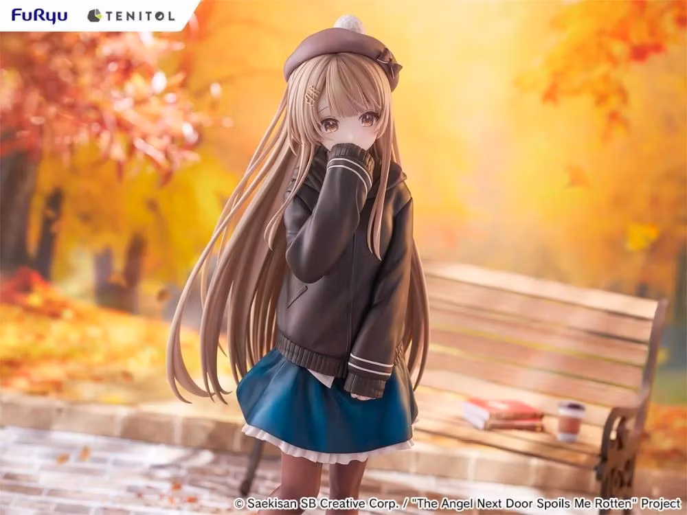The Angel Next Door Spoils Me Rotten Tenitol Tall Mahiru Shiina (Autumn Ver.) Figure