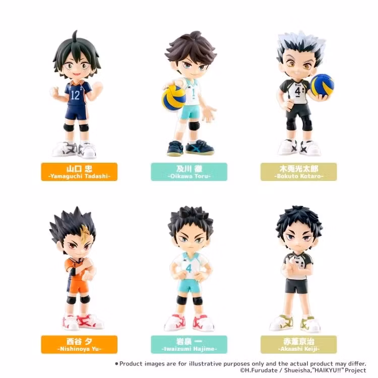 Haikyu!! PalVerse Vol.2 Boxed Set of 6 Figures