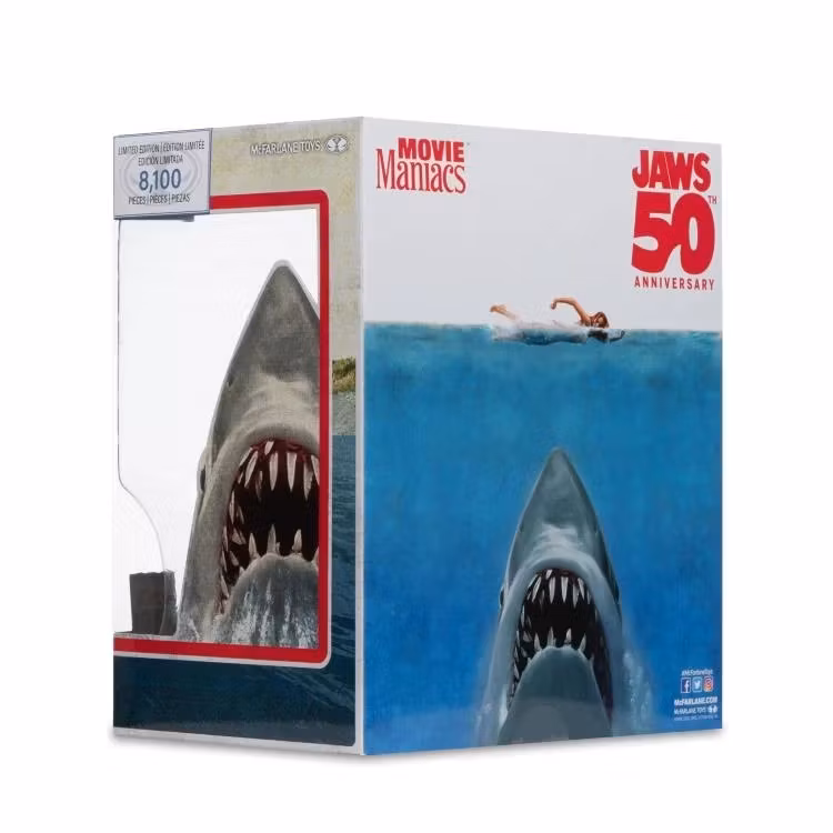 Jaws 50th Anniversary Movie Maniacs Jaws 6" Limited Edition Figure