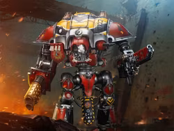 Warhammer 40K Imperial Knights House Raven Knight Errant 1/18 Scale Action Figure