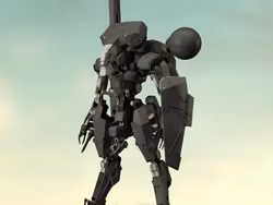 Metal Gear Solid V: The Phantom Pain Metal Gear Sahelanthropus (Black Ver.) 1/100 Scale Model Kit (Rerelease)