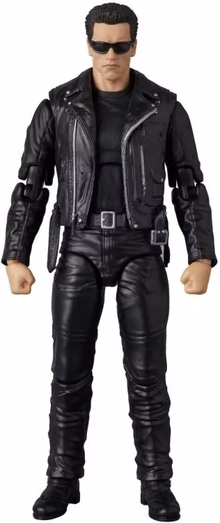 Terminator 2: Judgement Day MAFEX No.280 T-800 (T2 Ver.) and John Connor Action Figure Two-Pack