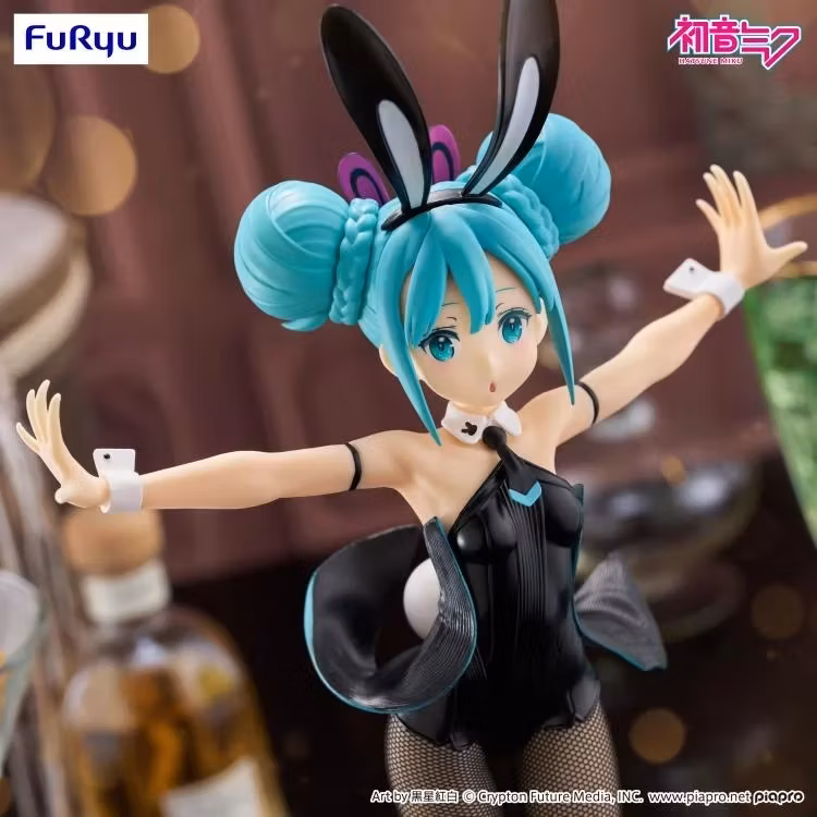 Vocaloid BiCute Bunnies Hatsune Miku (Black Color Ver.) Figure