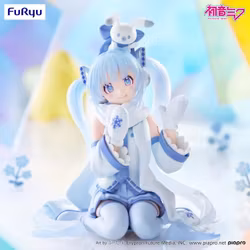 Vocaloid Snow Miku (Sky Town 10th Ver.) Noodle Stopper Figure