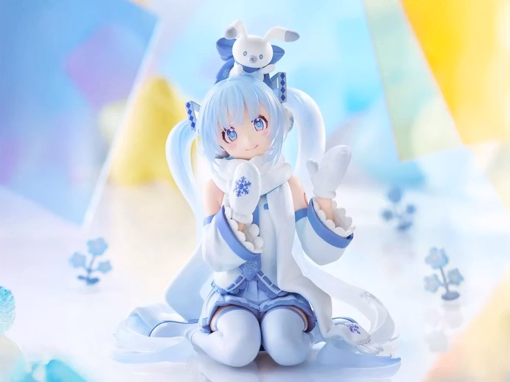 Vocaloid Snow Miku (Sky Town 10th Ver.) Noodle Stopper Figure