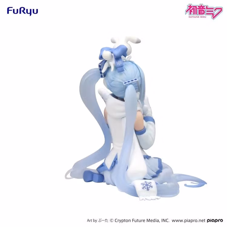 Vocaloid Snow Miku (Sky Town 10th Ver.) Noodle Stopper Figure