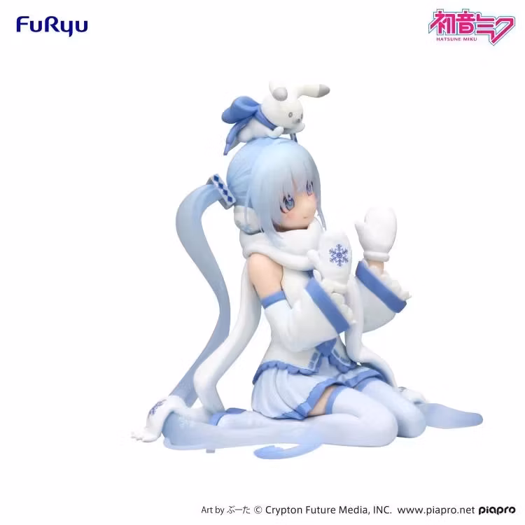 Vocaloid Snow Miku (Sky Town 10th Ver.) Noodle Stopper Figure