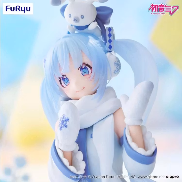 Vocaloid Snow Miku (Sky Town 10th Ver.) Noodle Stopper Figure