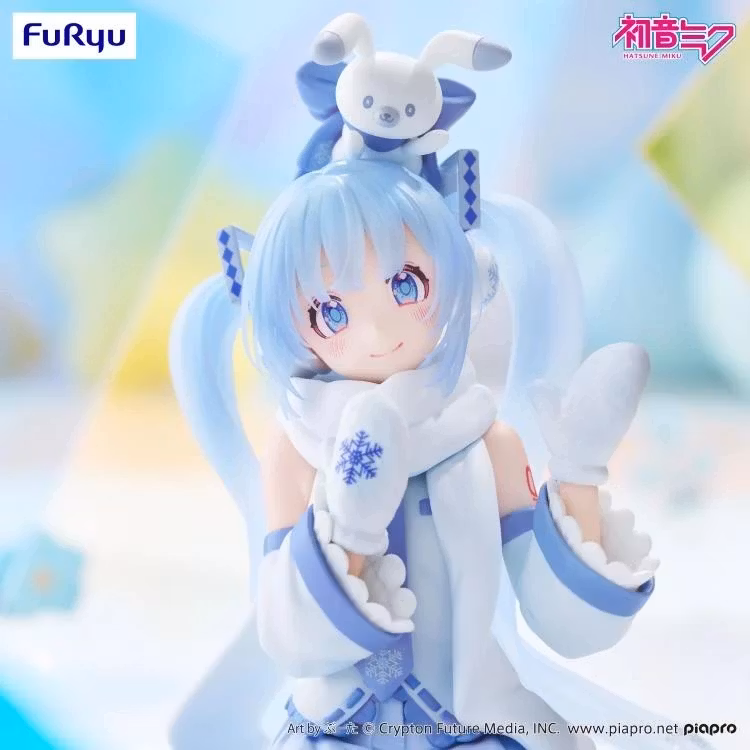 Vocaloid Snow Miku (Sky Town 10th Ver.) Noodle Stopper Figure