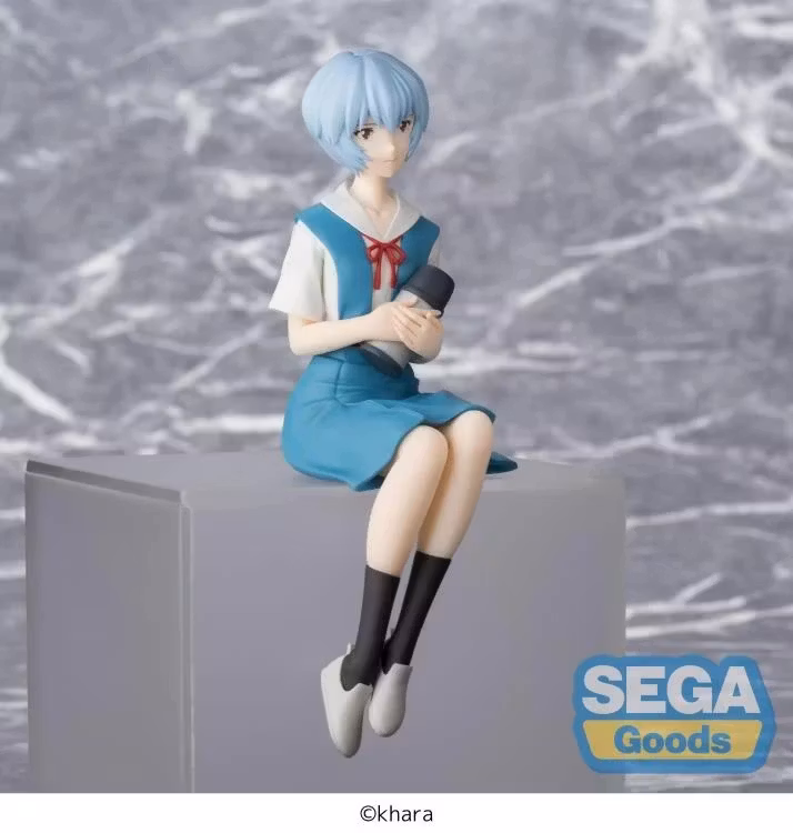 Rebuild of Evangelion Rei Ayanami Premium Perching Figure