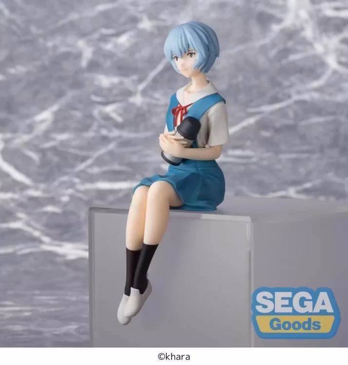 Rebuild of Evangelion Rei Ayanami Premium Perching Figure