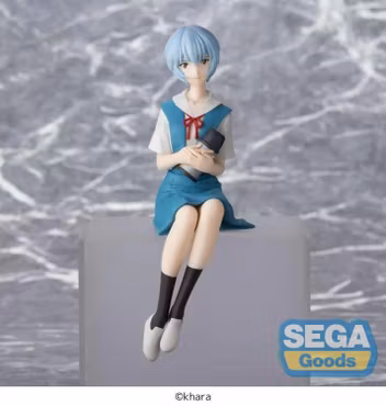 Rebuild of Evangelion Rei Ayanami Premium Perching Figure
