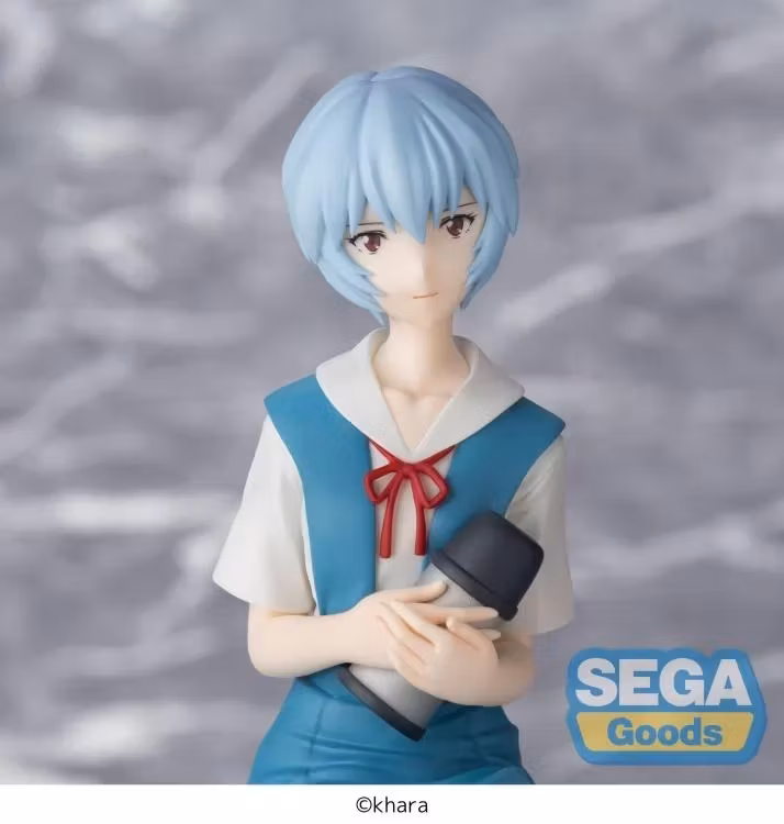 Rebuild of Evangelion Rei Ayanami Premium Perching Figure
