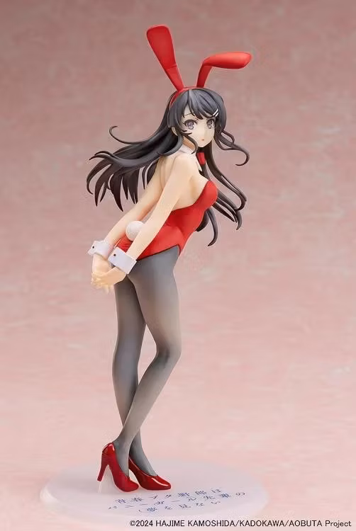 Rascal Does Not Dream of Bunny Girl Senpai Mai Sakurajima (Red Bunny Girl Ver.) 1/7 Scale Figure