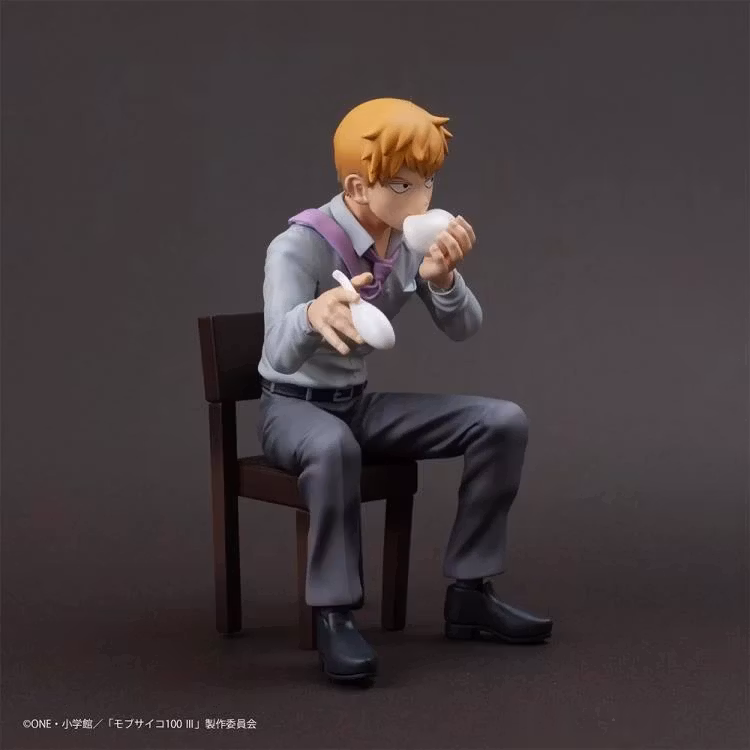 Mob Psycho 100 x Bunbougu Cafe 2022 Arataka Reigen Figure