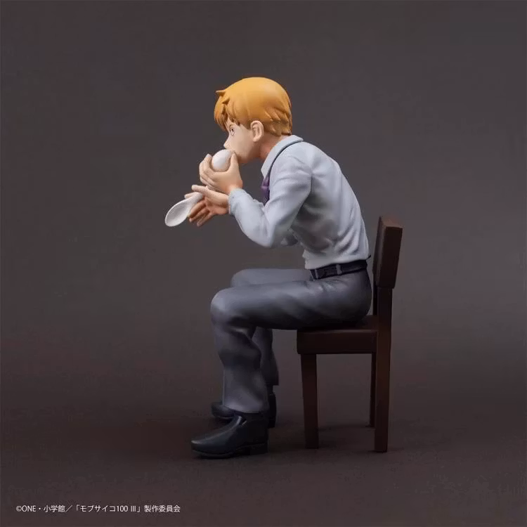Mob Psycho 100 x Bunbougu Cafe 2022 Arataka Reigen Figure