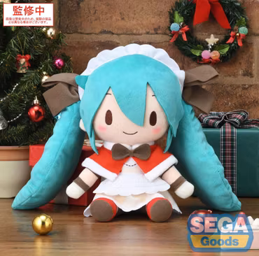 Character Vocal Series 01: Hatsune Miku Fuwa Petit Plush Figure Hatsune Miku Christmas 2025 (M)