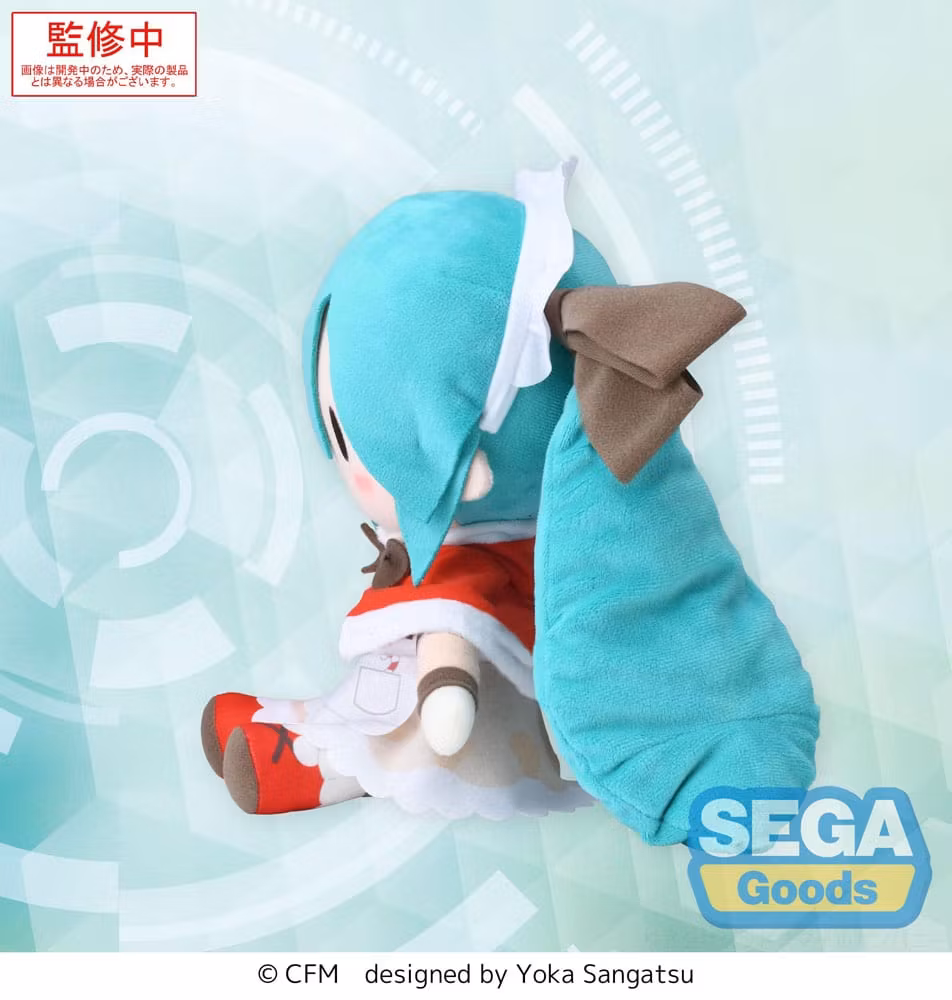 Character Vocal Series 01: Hatsune Miku Fuwa Petit Plush Figure Hatsune Miku Christmas 2025 (M)